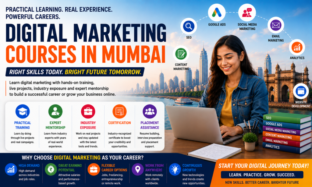 Digital Marketing Courses in Mumbai: Why Practical Learning and Industry Exposure Are the Keys to Career Success